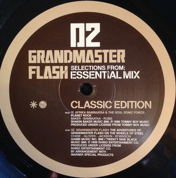 Various : Grandmaster Flash : Selections From : Essential Mix (12", Smplr)
