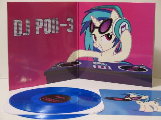 Daniel Ingram : DJ PON-3 Presents My Little Pony Friendship Is Magic Remixed (2xLP, Album, Ltd, Blu)