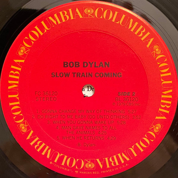 Bob Dylan : Slow Train Coming (LP, Album, Ter)