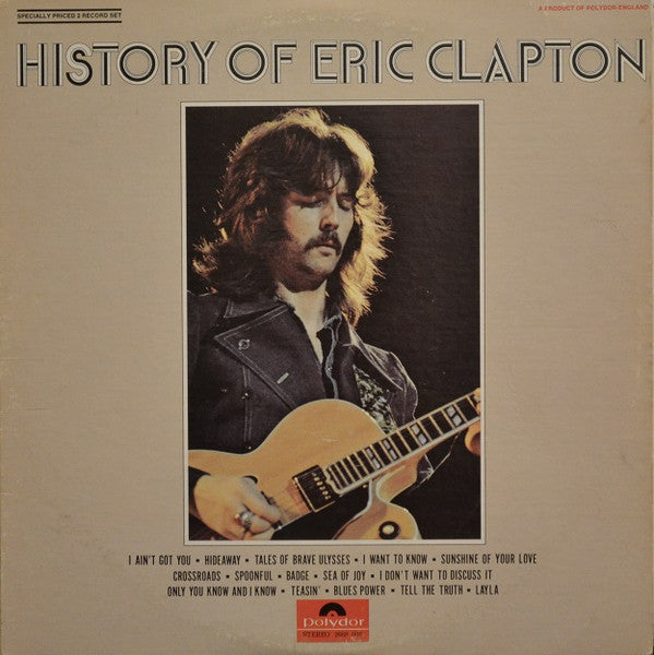 Eric Clapton : History Of Eric Clapton (2xLP, Comp, Gat)