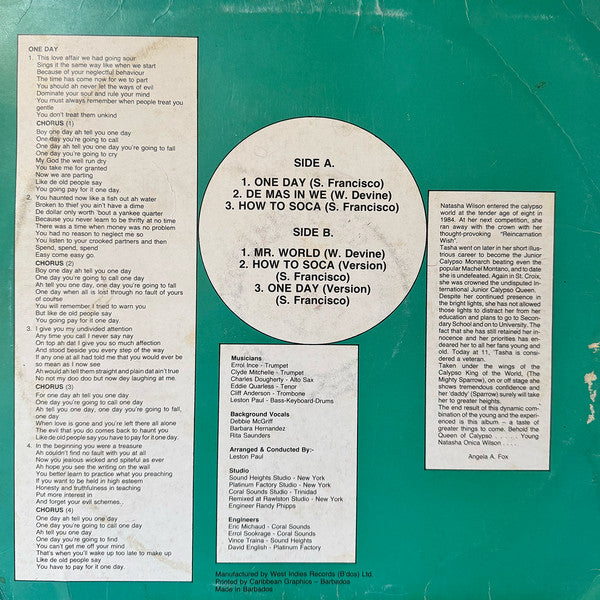 Natasha Wilson : Introducing Miss Natasha Wilson (LP, Album)