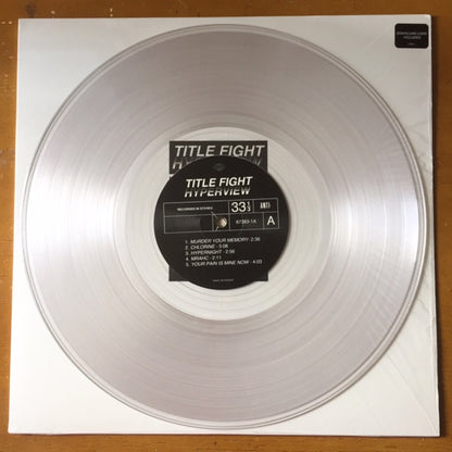 Title Fight : Hyperview (LP, Album, Ltd, Cle)