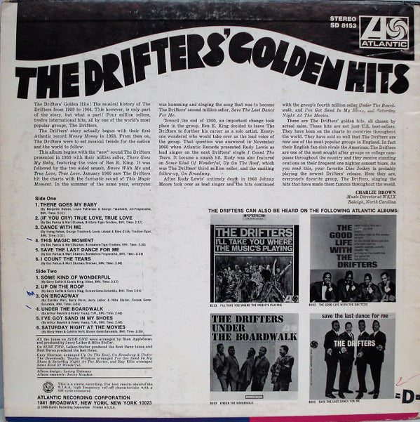 The Drifters : The Drifters' Golden Hits (LP, Comp)