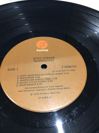 Moonquake : Star Struck (LP, Album, Promo)
