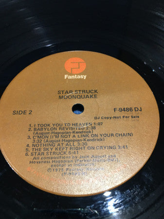 Moonquake : Star Struck (LP, Album, Promo)