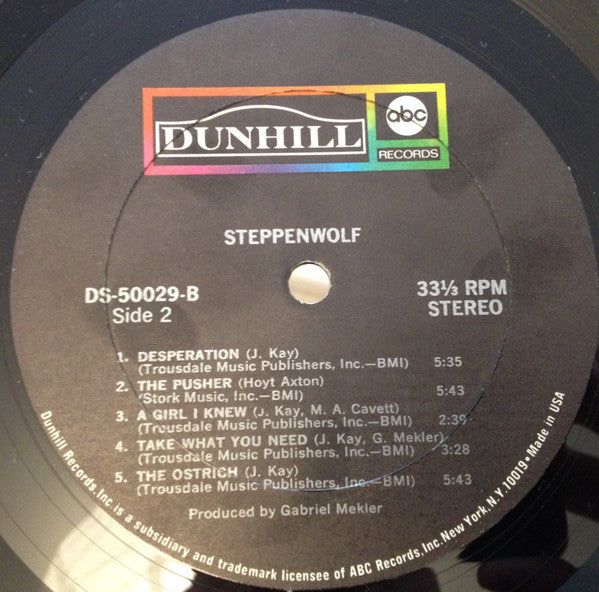 Steppenwolf : Steppenwolf (LP, Album)