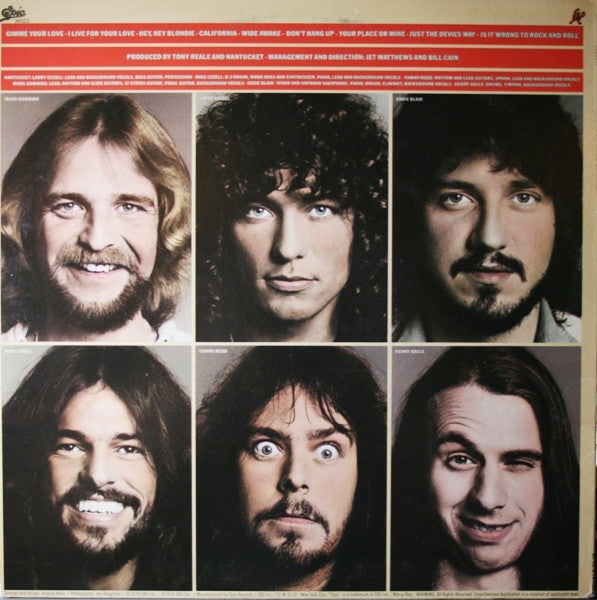 Nantucket : Your Face Or Mine? (LP, Album, Ter)
