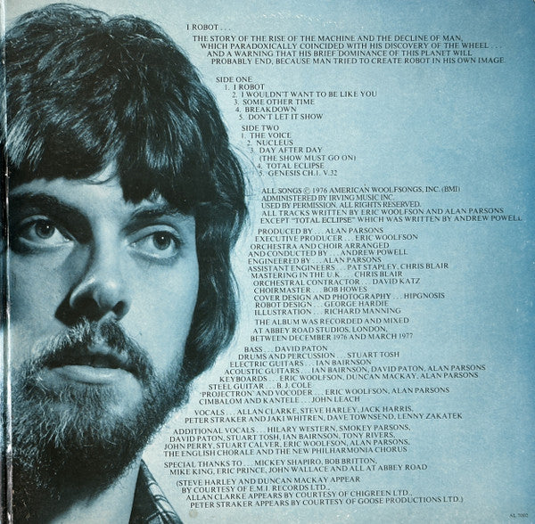 The Alan Parsons Project : I Robot (LP, Album, PRC)