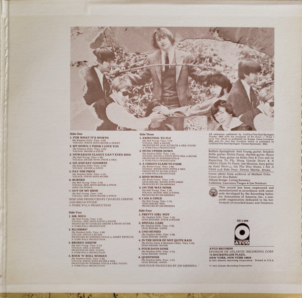 Buffalo Springfield : Buffalo Springfield (2xLP, Comp, RE, RP, Gat)