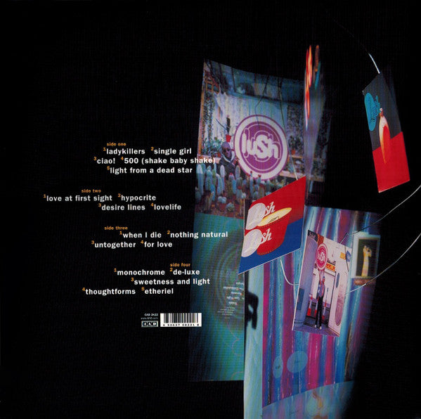 Lush : Ciao! Best Of Lush (2xLP, Comp, Ltd, RE, Red)
