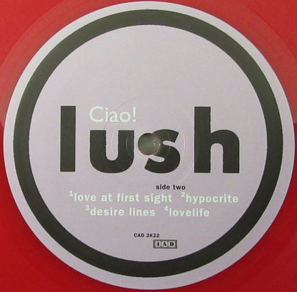 Lush : Ciao! Best Of Lush (2xLP, Comp, Ltd, RE, Red)