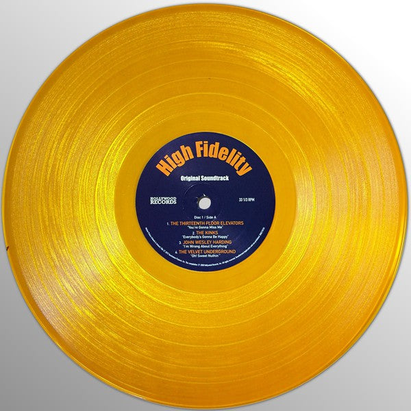Various : High Fidelity (Original Soundtrack) (2xLP, RSD, Comp, Num, RE, Ora)