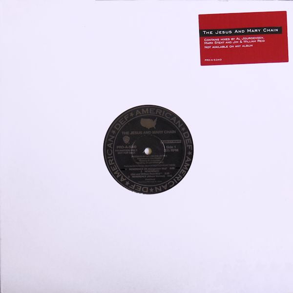 The Jesus And Mary Chain : Reverence (12", Promo)