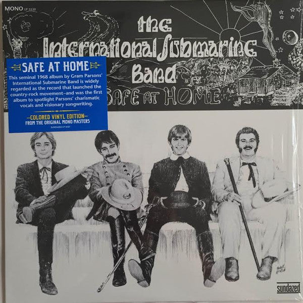 The International Submarine Band : Safe At Home (LP, Album, RSD, Mono, RE, Whi)