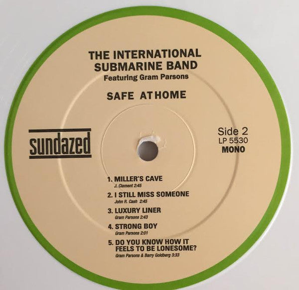 The International Submarine Band : Safe At Home (LP, Album, RSD, Mono, RE, Whi)