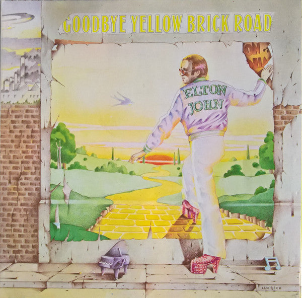 Elton John : Goodbye Yellow Brick Road (2xLP, Album, Tri)