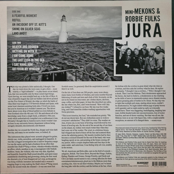Mini-Mekons* & Robbie Fulks : Jura (LP, Album, RSD, Ltd)