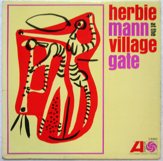 Herbie Mann : Herbie Mann At The Village Gate (LP, Album, RE, Pre)