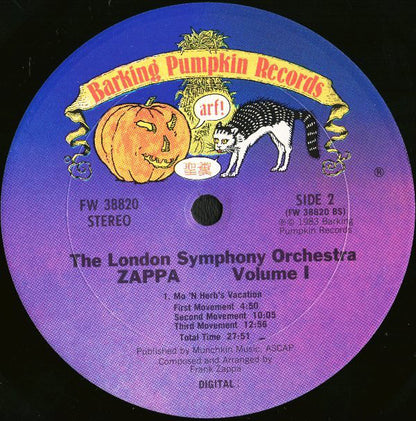 Zappa* / The London Symphony Orchestra* Conducted By Kent Nagano : The London Symphony Orchestra - Zappa Vol. 1 (LP, Album)