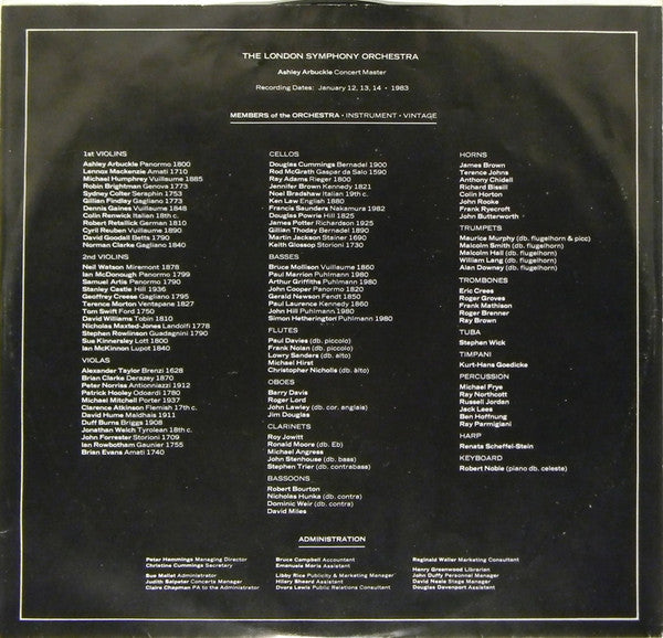 Zappa* / The London Symphony Orchestra* Conducted By Kent Nagano : The London Symphony Orchestra - Zappa Vol. 1 (LP, Album)