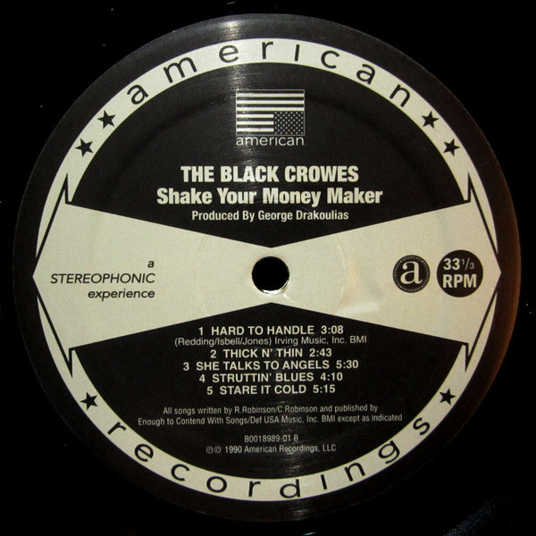 The Black Crowes : Shake Your Money Maker (LP, Album, RE, 180)