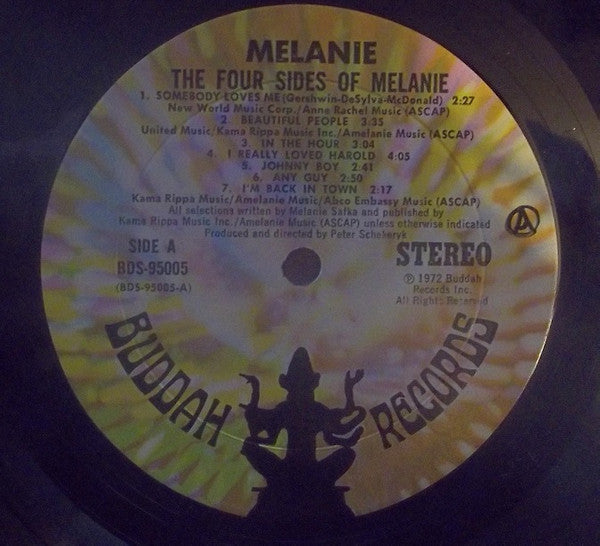 Melanie (2) : Four Sides Of Melanie (2xLP, Comp, RE, Mon)