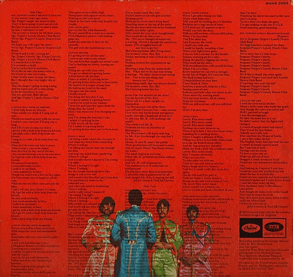 The Beatles : Sgt. Pepper's Lonely Hearts Club Band (LP, Album, RE, Jac)