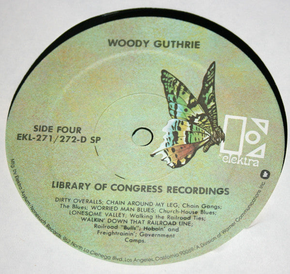 Woody Guthrie : Library Of Congress Recordings (3xLP, RE, SP  + Box)