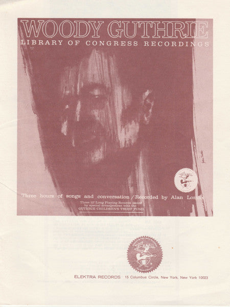 Woody Guthrie : Library Of Congress Recordings (3xLP, RE, SP  + Box)
