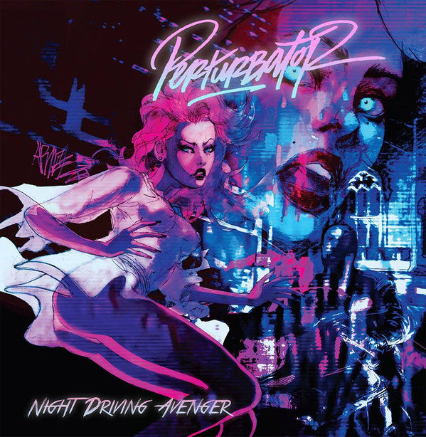 Perturbator : Night Driving Avenger (12", EP, Ltd, RM, Blu)