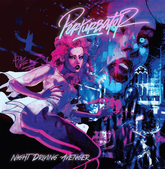 Perturbator : Night Driving Avenger (12", EP, Ltd, RM, Blu)