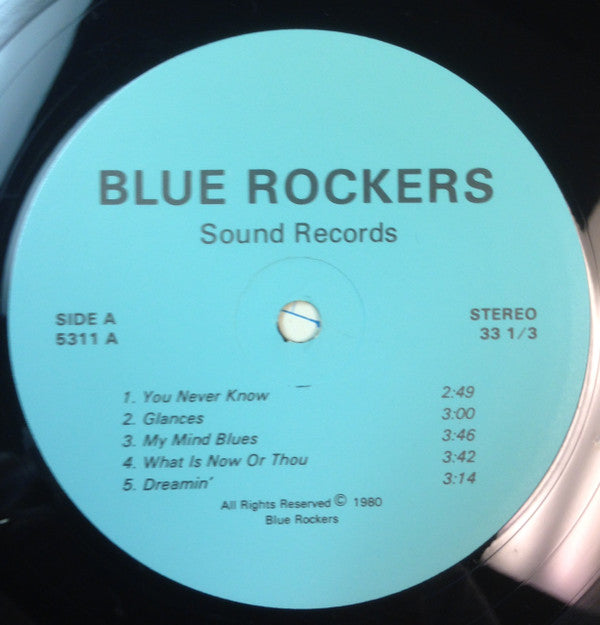 The Blue Rockers : You Never Know (LP, Album)
