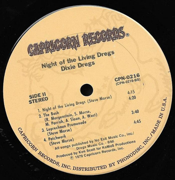 Dixie Dregs : Night Of The Living Dregs (LP, Album)