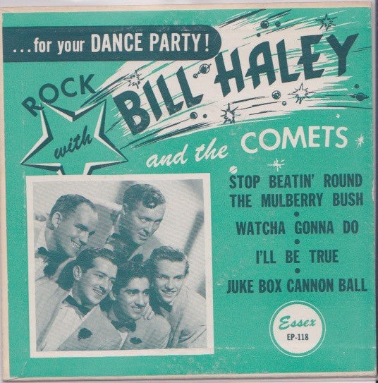 Bill Haley And The Comets* : For Your Dance Party! (7", EP, Ora)
