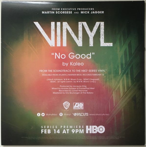 Kaleo (3) : No Good (7", S/Sided, Club, Etch, Promo)