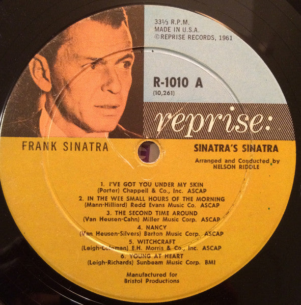 Frank Sinatra : Sinatra's Sinatra (LP, Album, Mono, Gat)