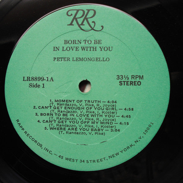 Peter Lemongello : Love '76 (2xLP, Album)