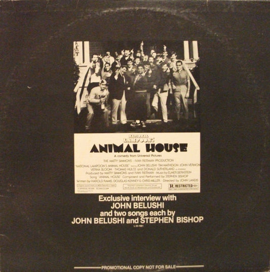 John Belushi And Stephen Bishop : National Lampoon's Animal House (12", Promo)