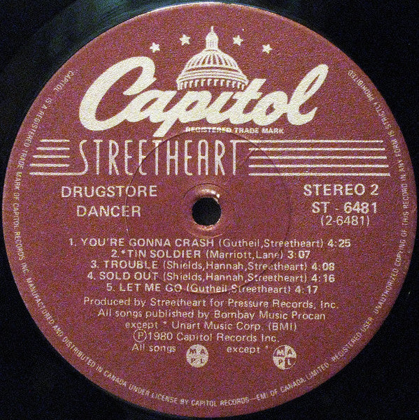 Streetheart : Drugstore Dancer (LP, Album)