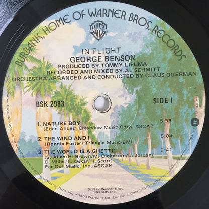 George Benson : In Flight (LP, Album, Win)