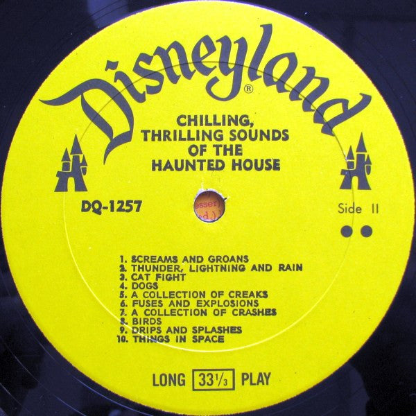 No Artist : Chilling, Thrilling Sounds Of The Haunted House (LP, Album, Mono, RP, All)
