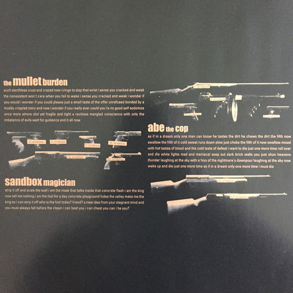The Dillinger Escape Plan : Under The Running Board (10", S/Sided, Etch, Ltd, RE, Bro)