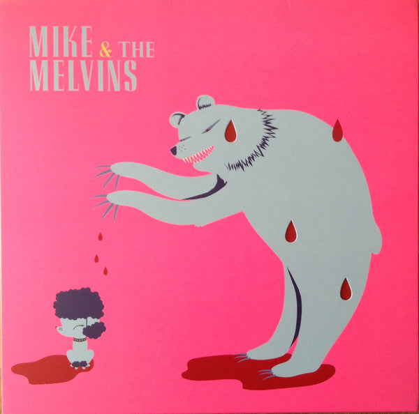 Mike* & The Melvins* : Three Men And A Baby (LP, Album, Ltd, Whi)