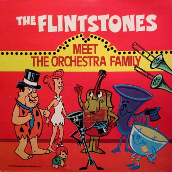 The Flintstones : The Flintstones Meet The Orchestra Family (LP, Album)