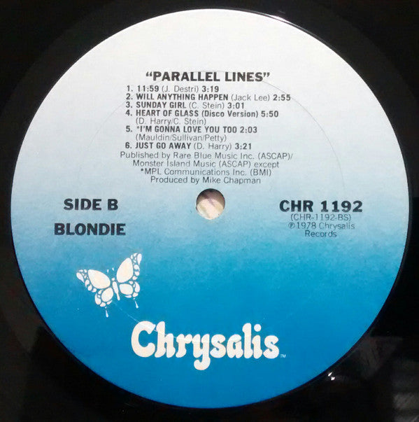Blondie : Parallel Lines (LP, Album, Ter)