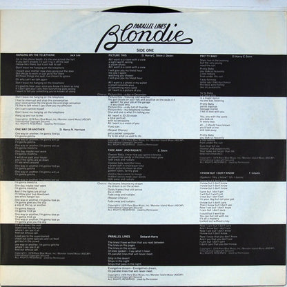 Blondie : Parallel Lines (LP, Album, Ter)