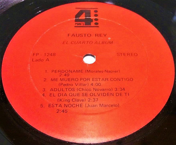 Fausto Rey : El Cuarto Album (LP, Album)