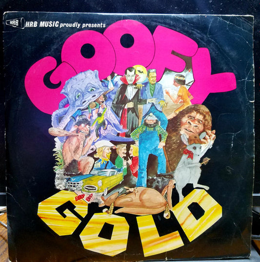 Various : Goofy Gold (Horror Sounds Of Terror) (2xLP, Comp, Gol)