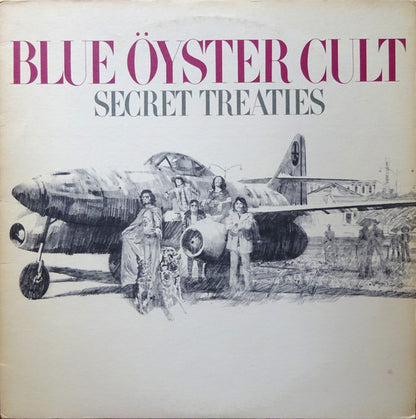 Blue Öyster Cult : Secret Treaties (LP, Album, RE, Pit)