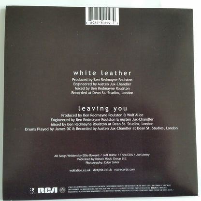Wolf Alice : White Leather / Leaving You (7", RSD, Single, Ltd)